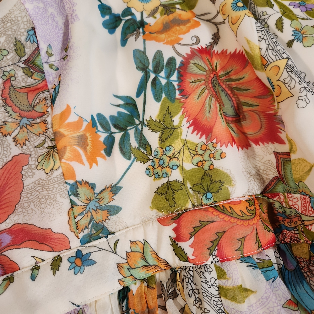 Lulu's Multicolor Floral Maxi Dress - Picture 12 of 15